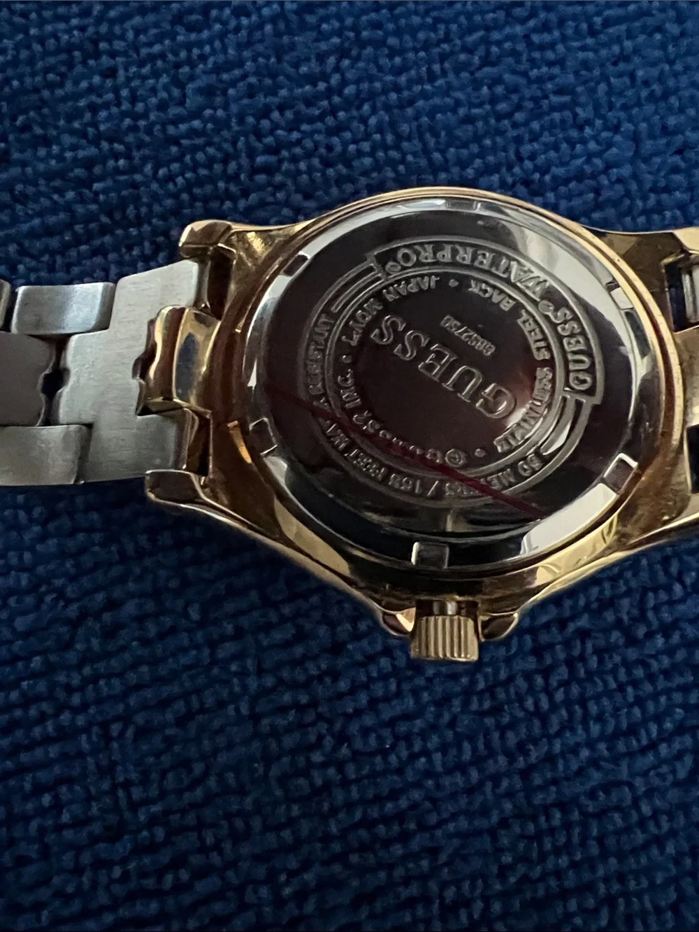 Vintage  GUESS Waterpro multifunction wristwatch